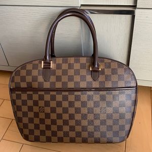 Louis Vuitton - brown Damier handbag